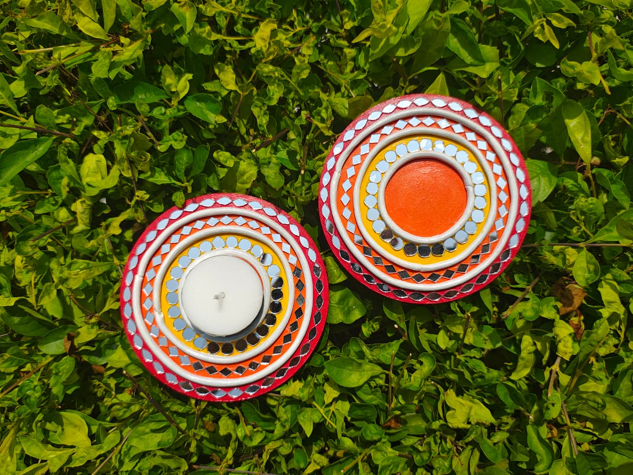 TEA LIGHT CANDLE HOLDER /HOME DECOR