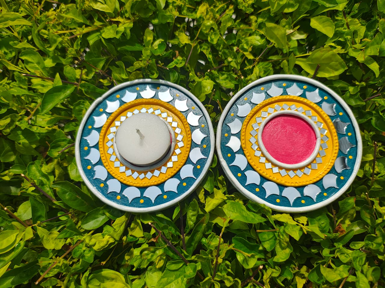 TEA LIGHT CANDLE HOLDER /HOME DECOR