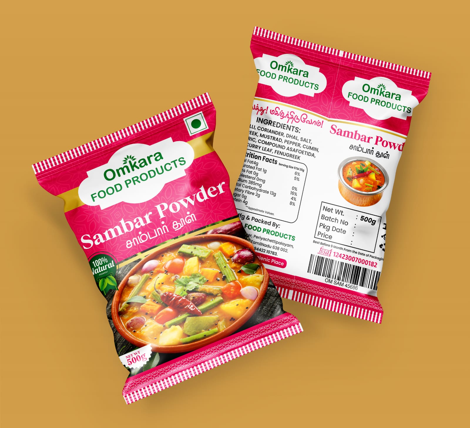 OMKARA SAMBAR POWDER