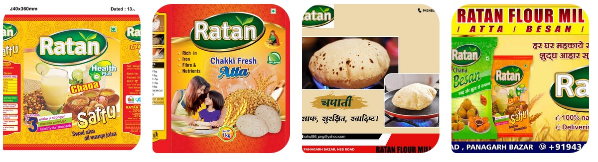 Special Sharbati Gehu Atta,Maida,Chana Besan,Sattu
