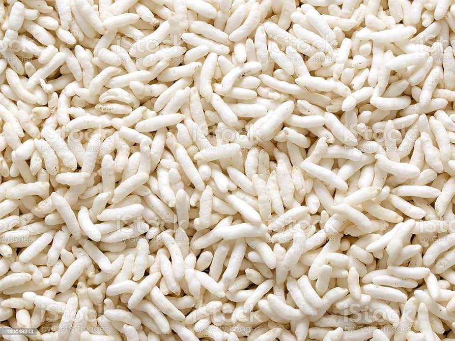 Bharat puffed rice (muri),Quality Chanachur,Atta,Bashon,Sattu.