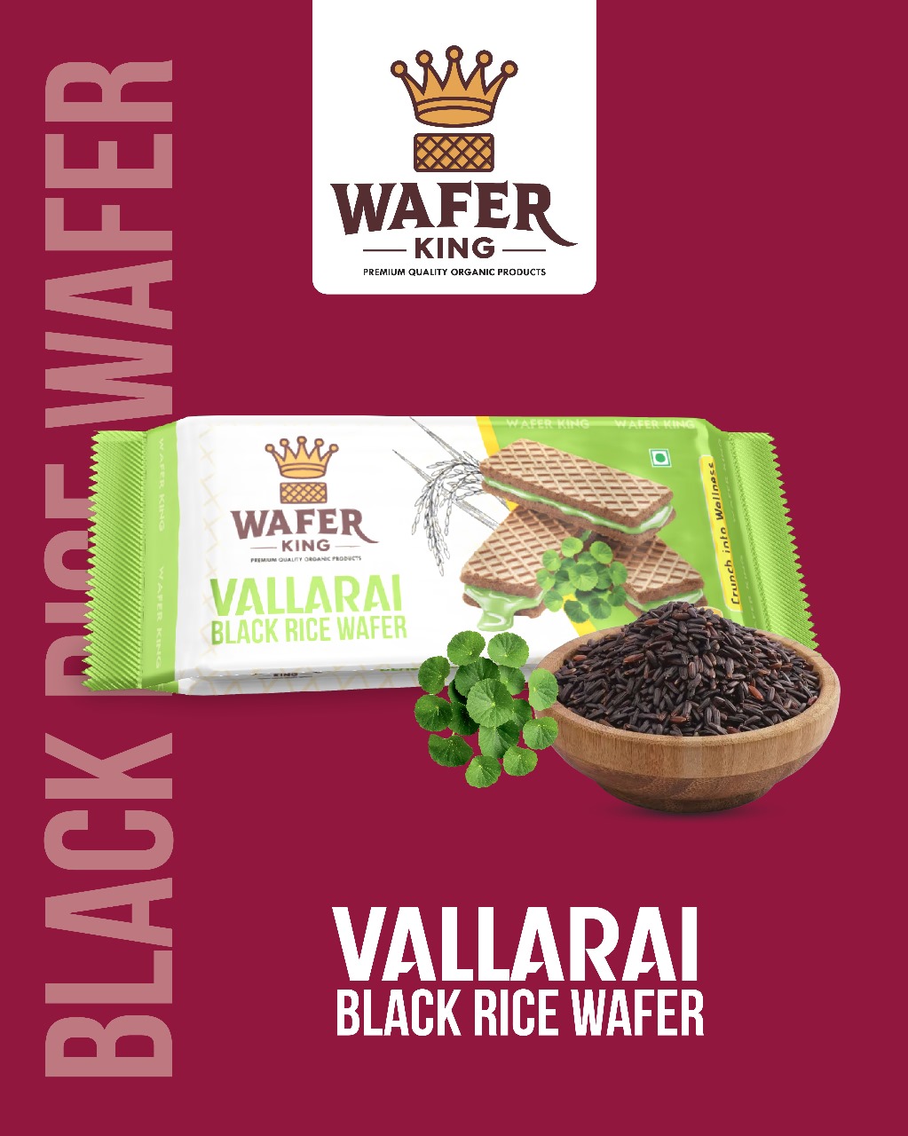Karuppu Kavuni Vallarai Wafers 