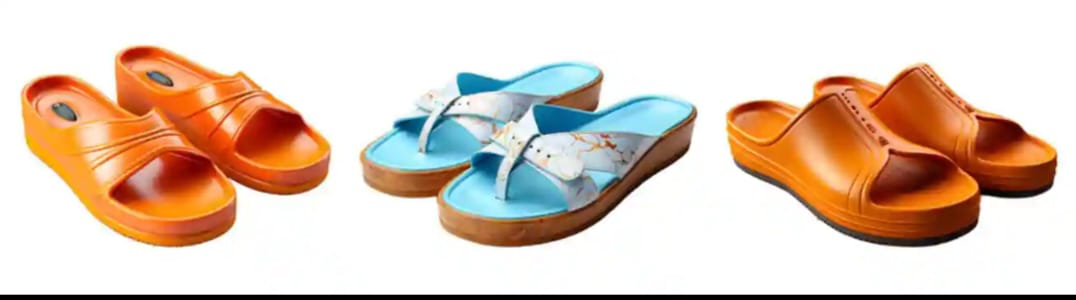 Shoe, Slippers, EVA slippers