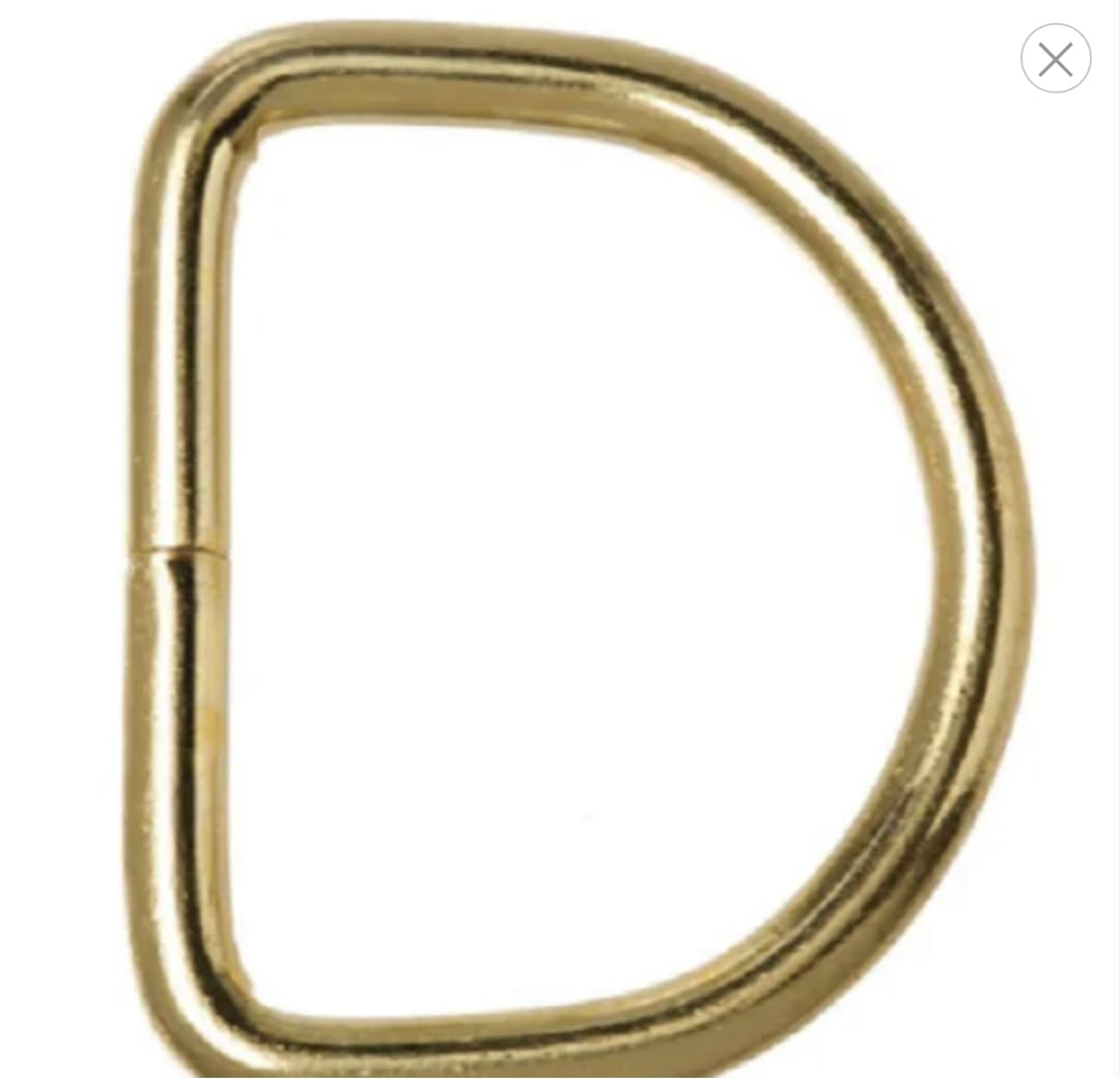 D-Clip or Triangle Clip Gold, C- Clip (Hog Ring)