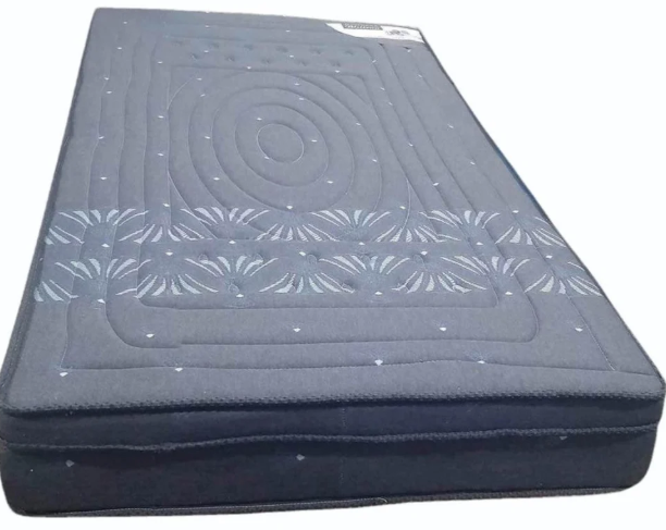 Printed Grey PU Foam Bed Mattress