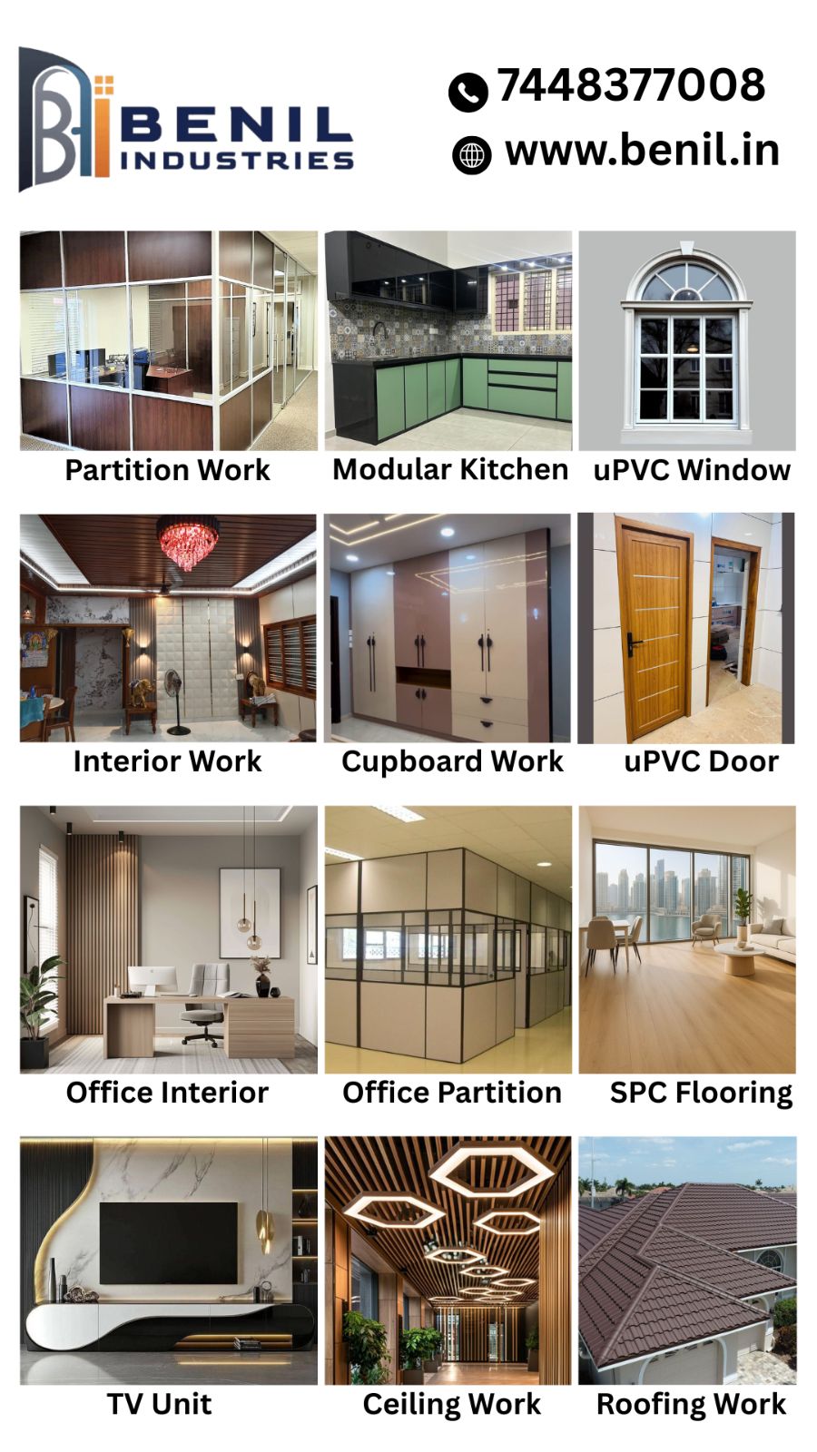 Modern Interior, Office & Exterior Fabrication
