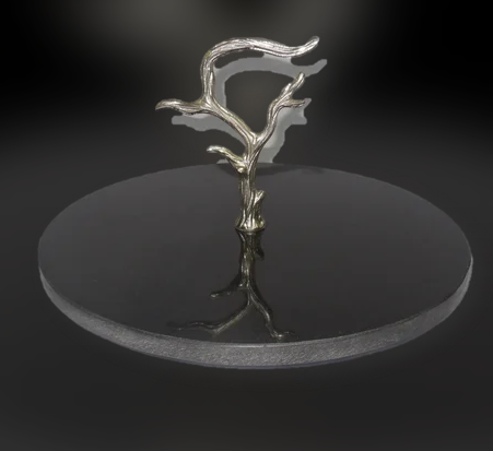 Marble Cake Stand As-0839