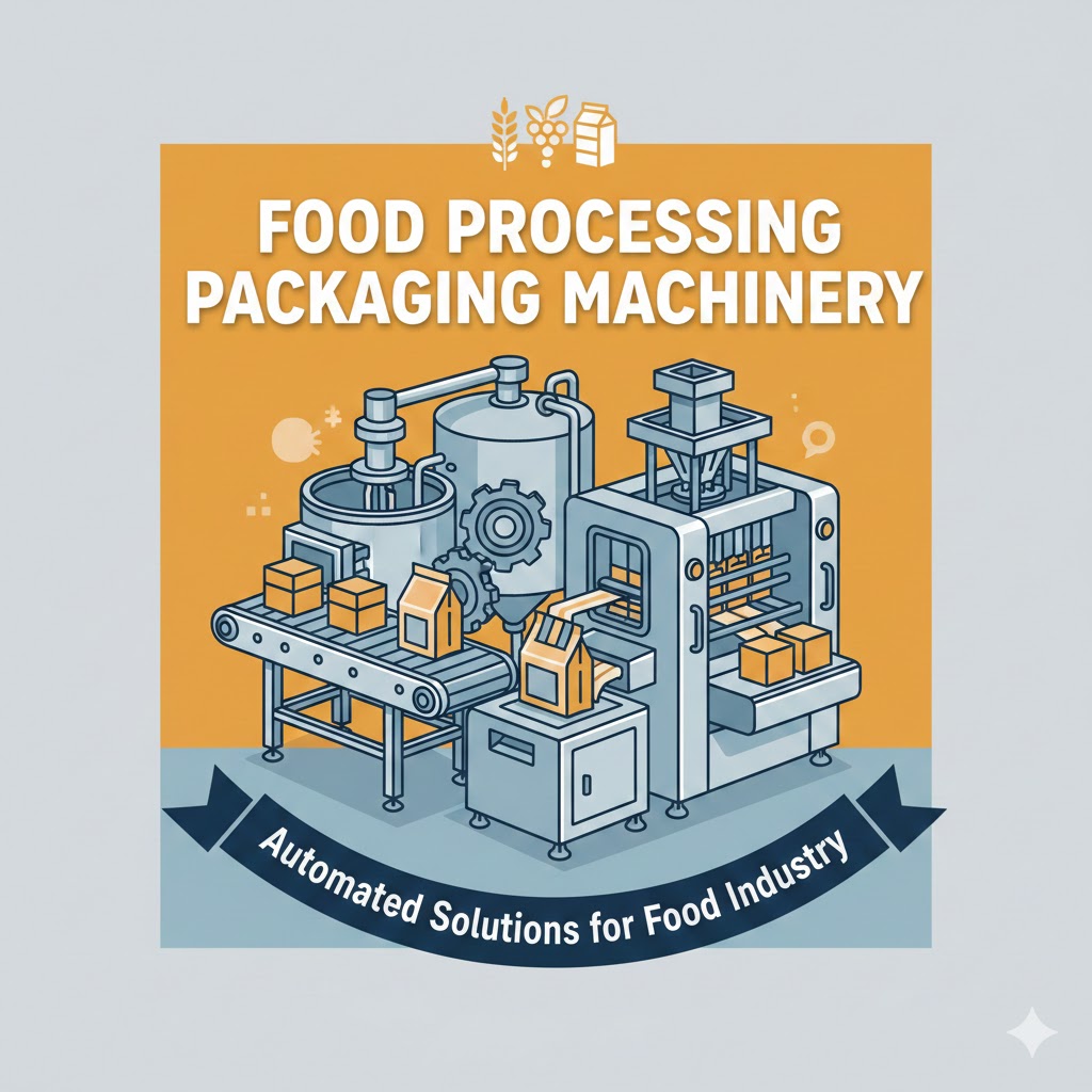  food processing and packaging machinery.