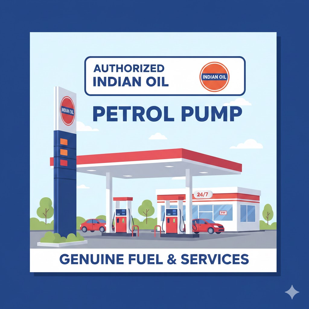 authorized Indian Oil petrol pump