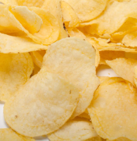  moong dal badi, potato chips & potato papad