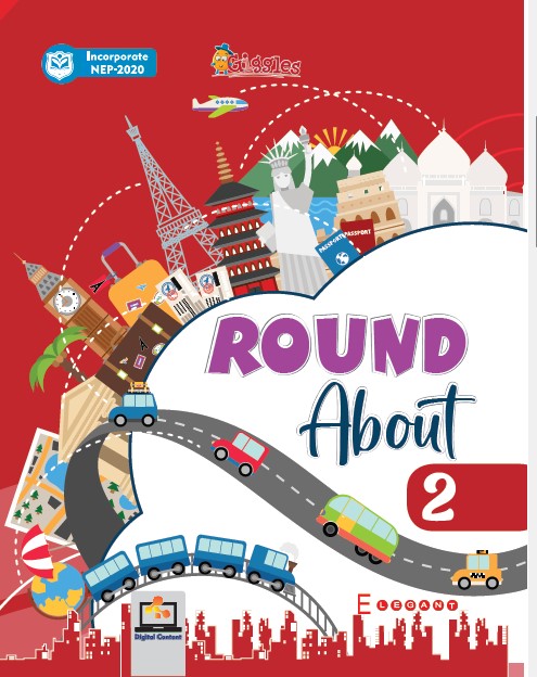 Round About – General Knowledge Book for Kids | Fun Facts, Quizzes & Learning Activities | Elegant Publishers