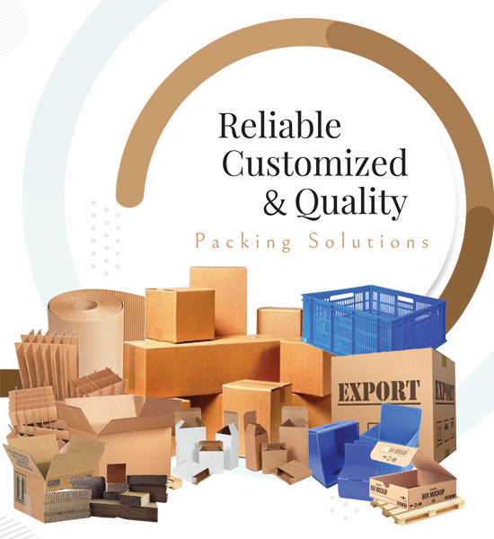 Corrugated Boxes, Corrugated Partition Boxes