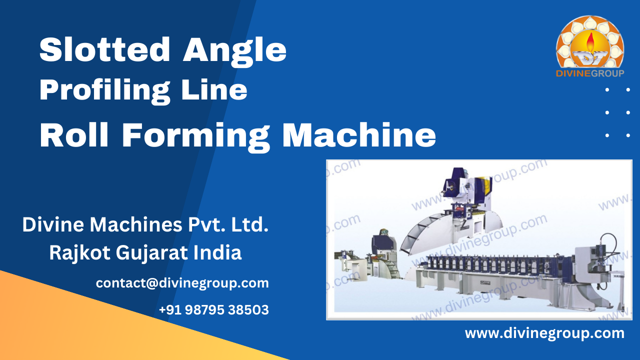 Slotted Angle Profiling Line Roll Forming Machine