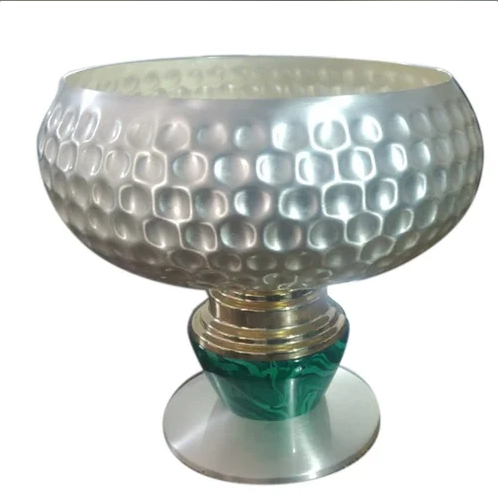 Round Aluminum Fruit Bowl