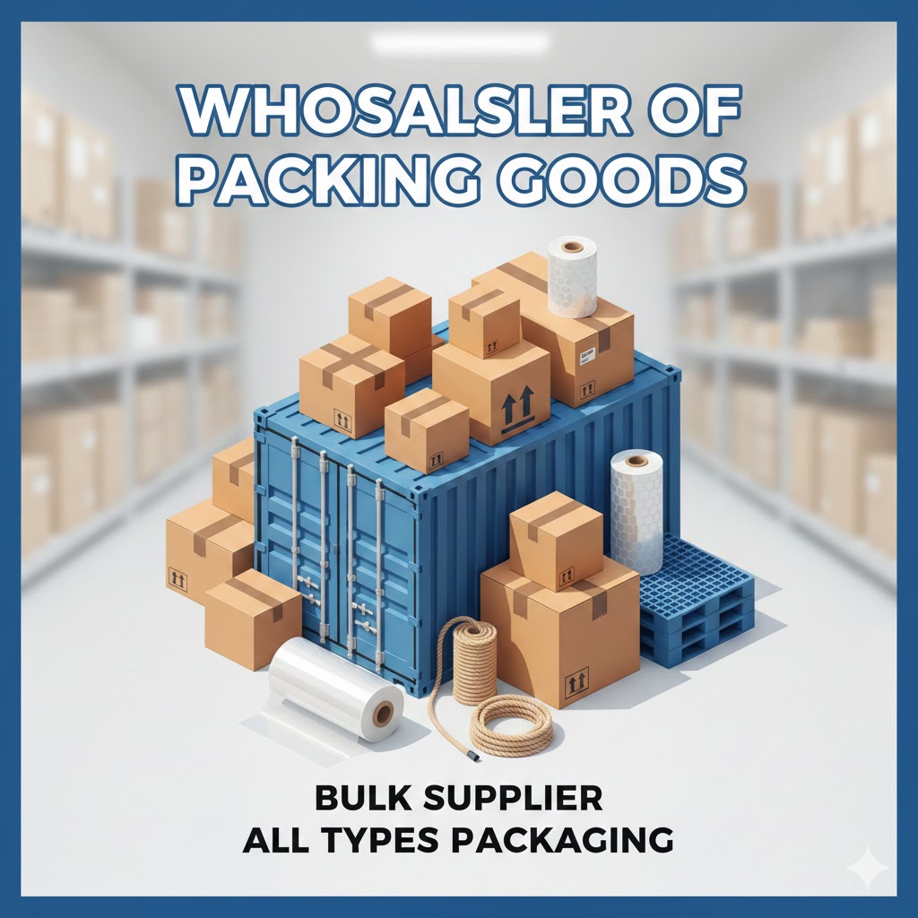 Manufacturer and wholesaler of packing goods. Also offering wood working services.