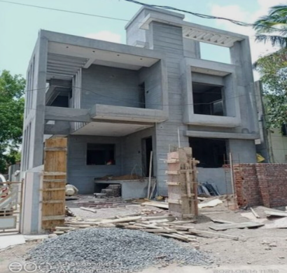 Construction Building & Woven Houses