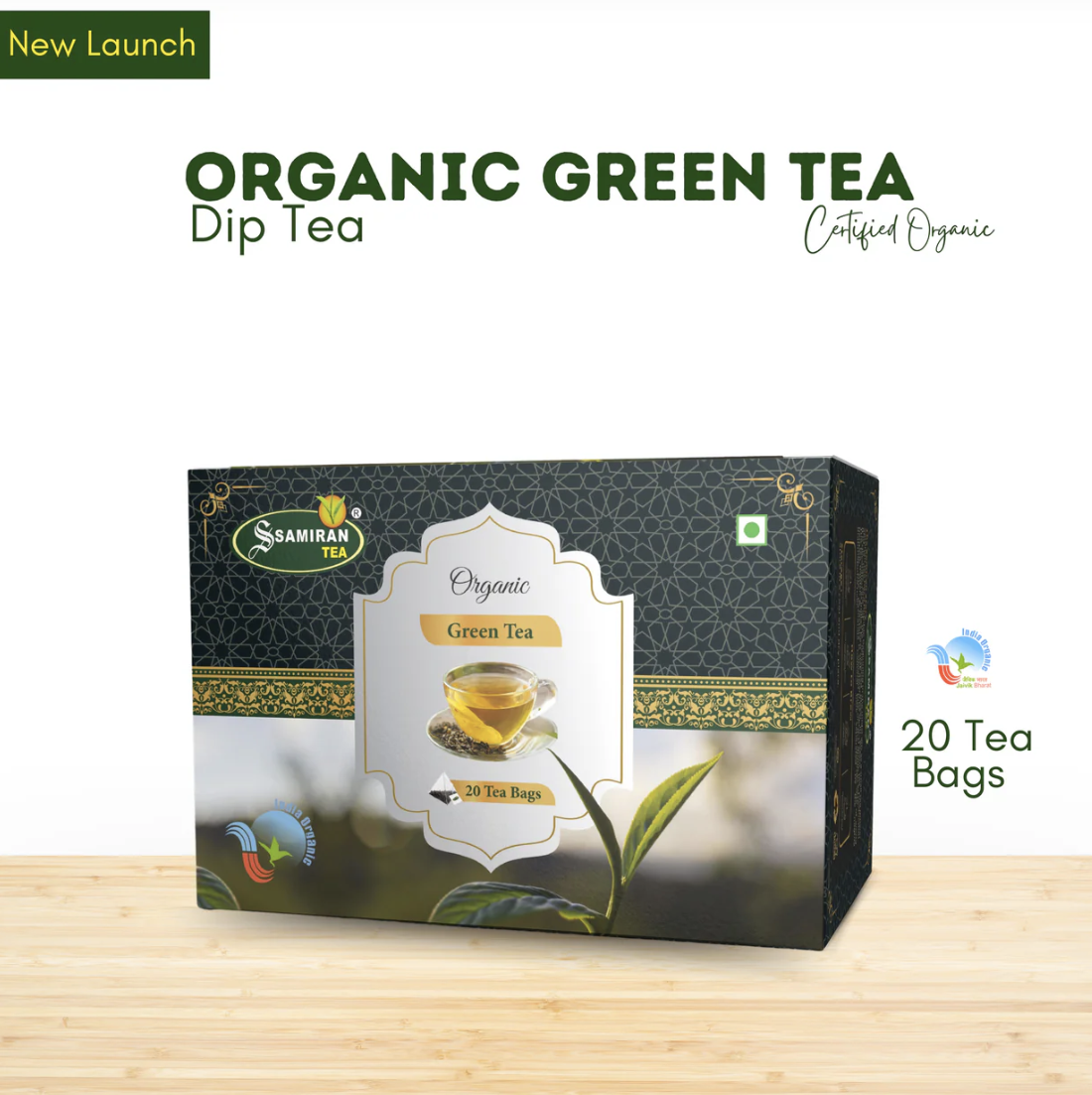 Samiran Organic Green Dip Tea