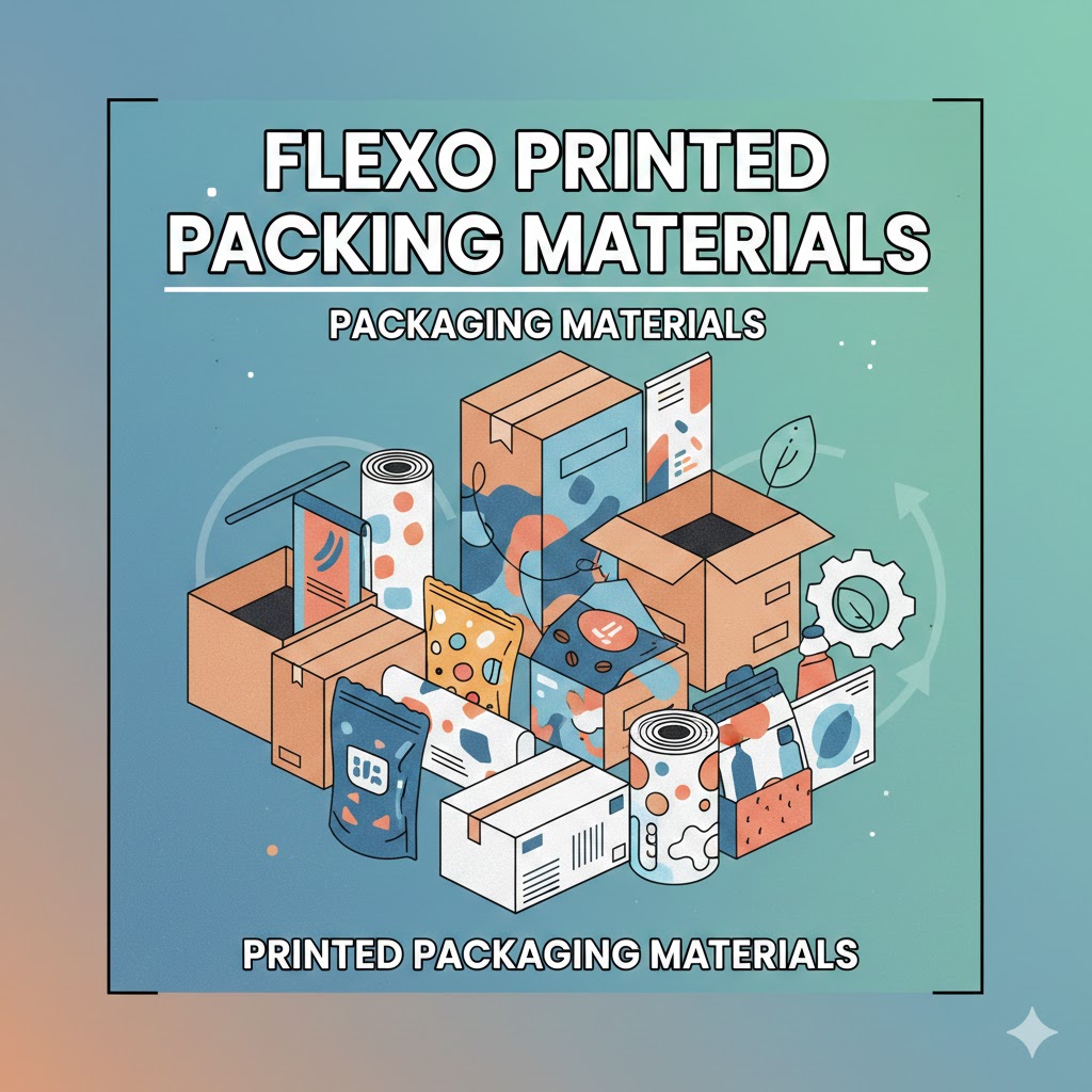 flexo printed packing materials