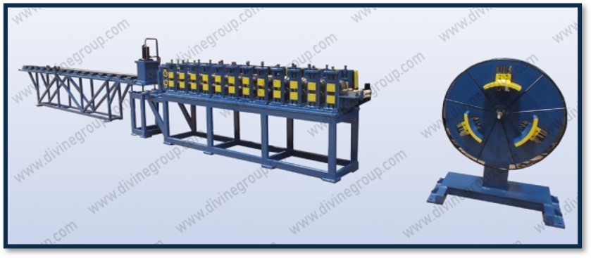DIN Channel Profiling Line Roll Forming Machine