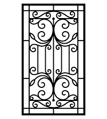  high quality iron door and window parts