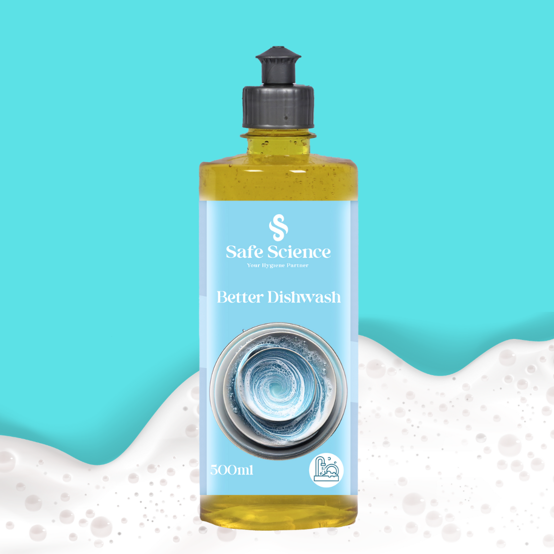 Safe Science Better Dishwash Gel - 500 ml