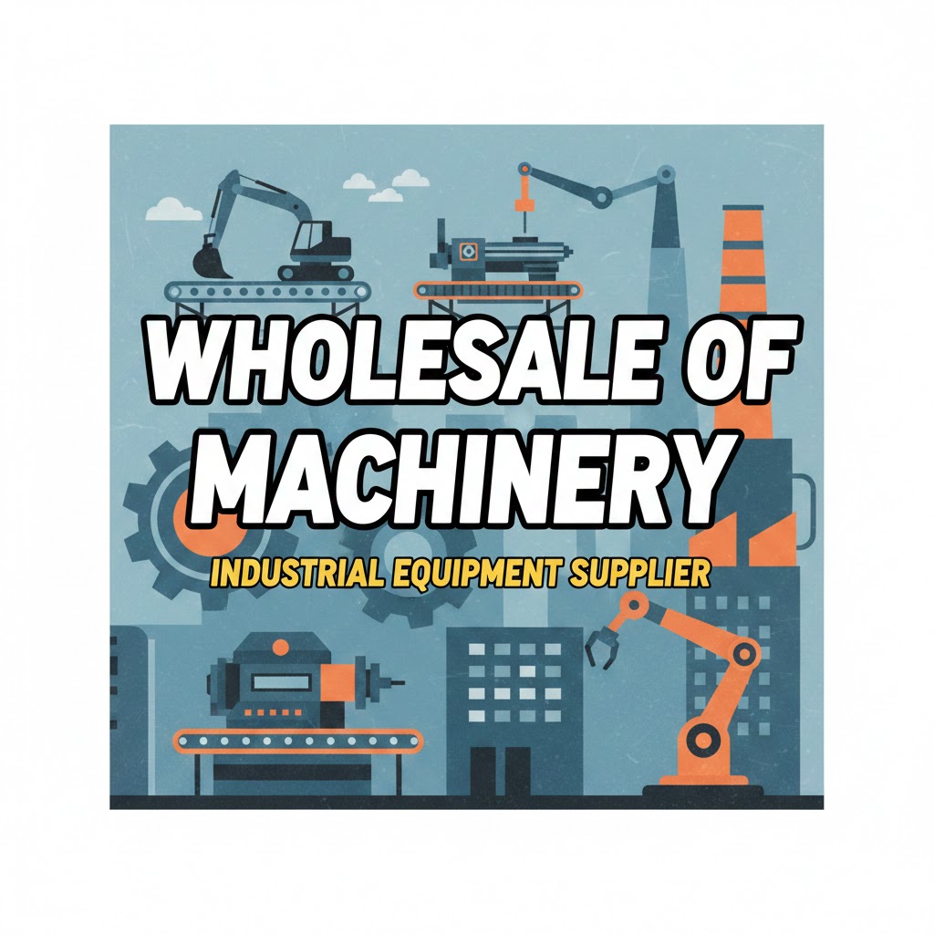 Wholesale of machinery.