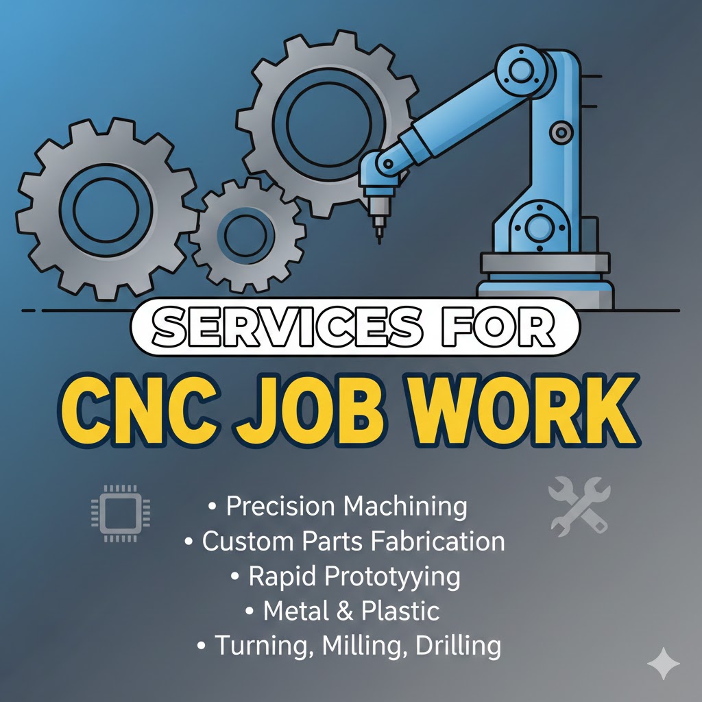 offering Services For Cnc Job Work etc. 