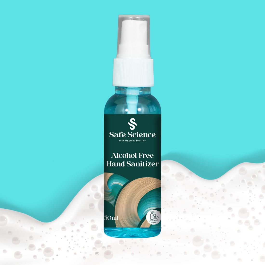Safe Science Alcohol Free Sanitizer - 50ml