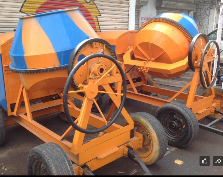 Construction Machinery including Combo Mixer Two Pole Hight Lift, Bag Tilting Mixer, Combo Mixer Four Pole Lift etc.