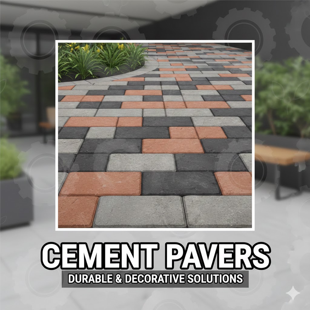 Cement pavers