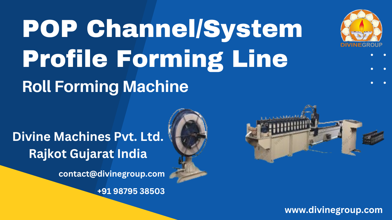 POP System Profile Line Roll Forming Machine