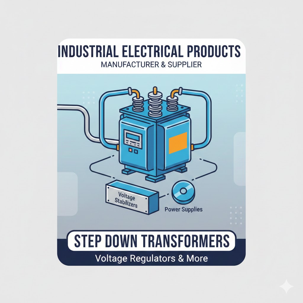 Manufacturer of step down transformer & other products