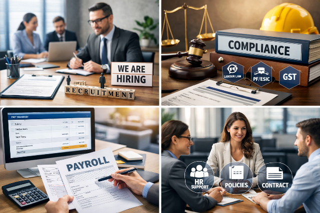 Human Resource (HR) Services / HR & Payroll Solutions / Statutory Compliance Services