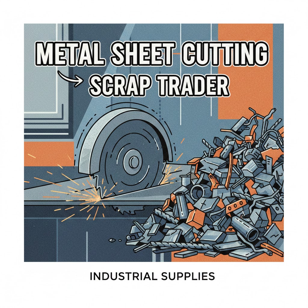 Trader of metal sheet cutting, scrap etc.