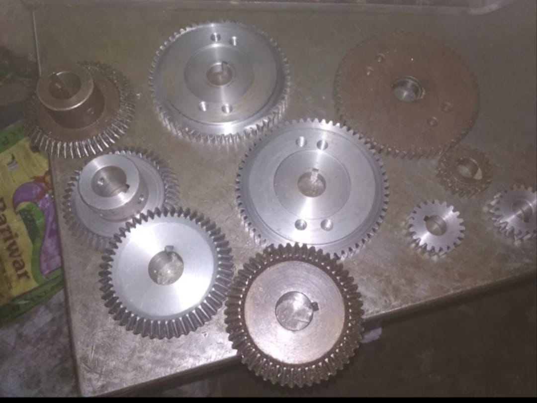 Gears - Manufacture of Agricultural _ Post Harvesting machine Parts