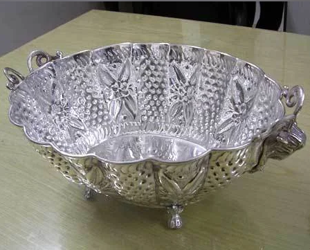 Silver Plated Brass Bowl