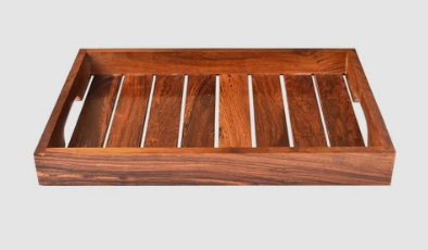 Wooden Handicraft Serving Tray