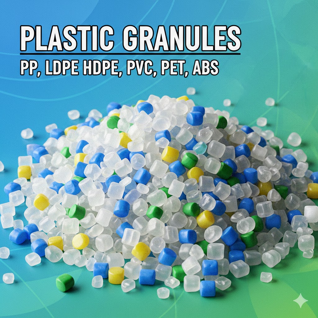  Plastic granules, pp, ld etc.