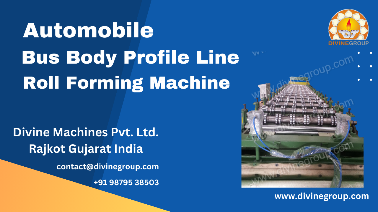 Bus Body Profile Line Automobile Roll Forming Machine