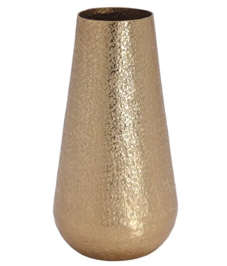 Brass Gold Plated Flower Vase