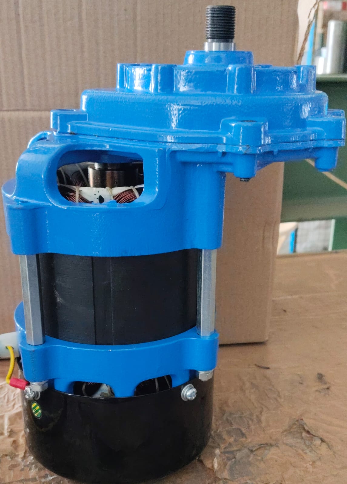 GEM Motor 1080 4P 170 RPM- GEAR MOTOR 