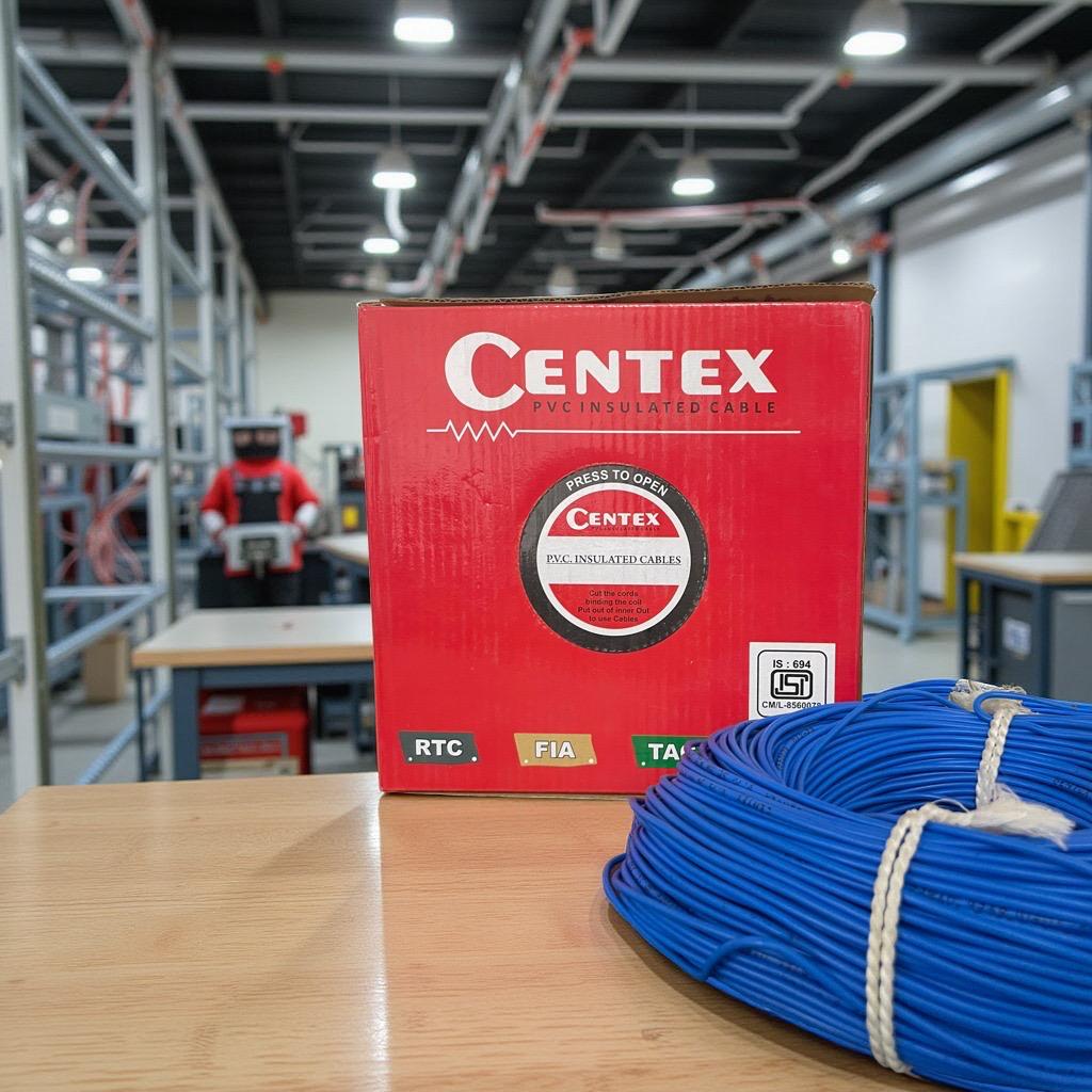 1.00 SQ MM Multistrand Wire 90 MTR Centex Brand