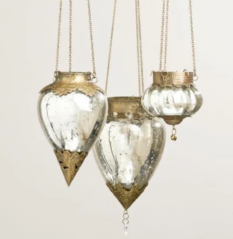 Decorative Glass Hanging Lanterns