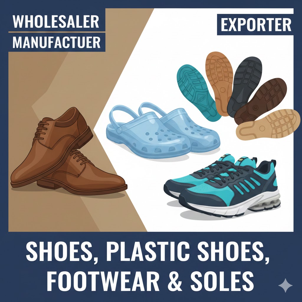 shoes, plastic shoes, foot wears and soles shoes.