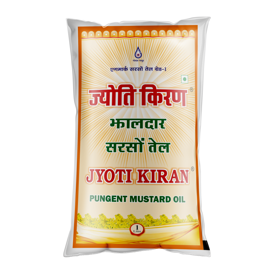 Jyoti Kiran Mustard Oil 1 Ltr Pouch