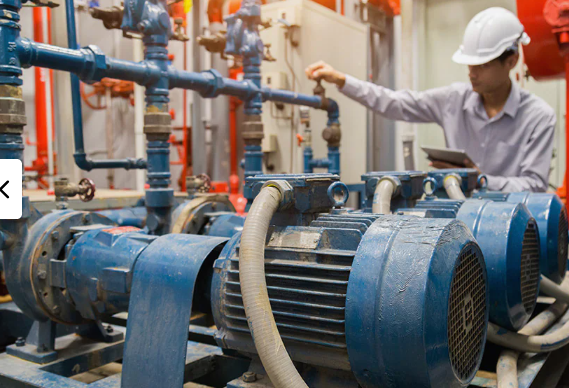  manufacturing various industrial pumps,