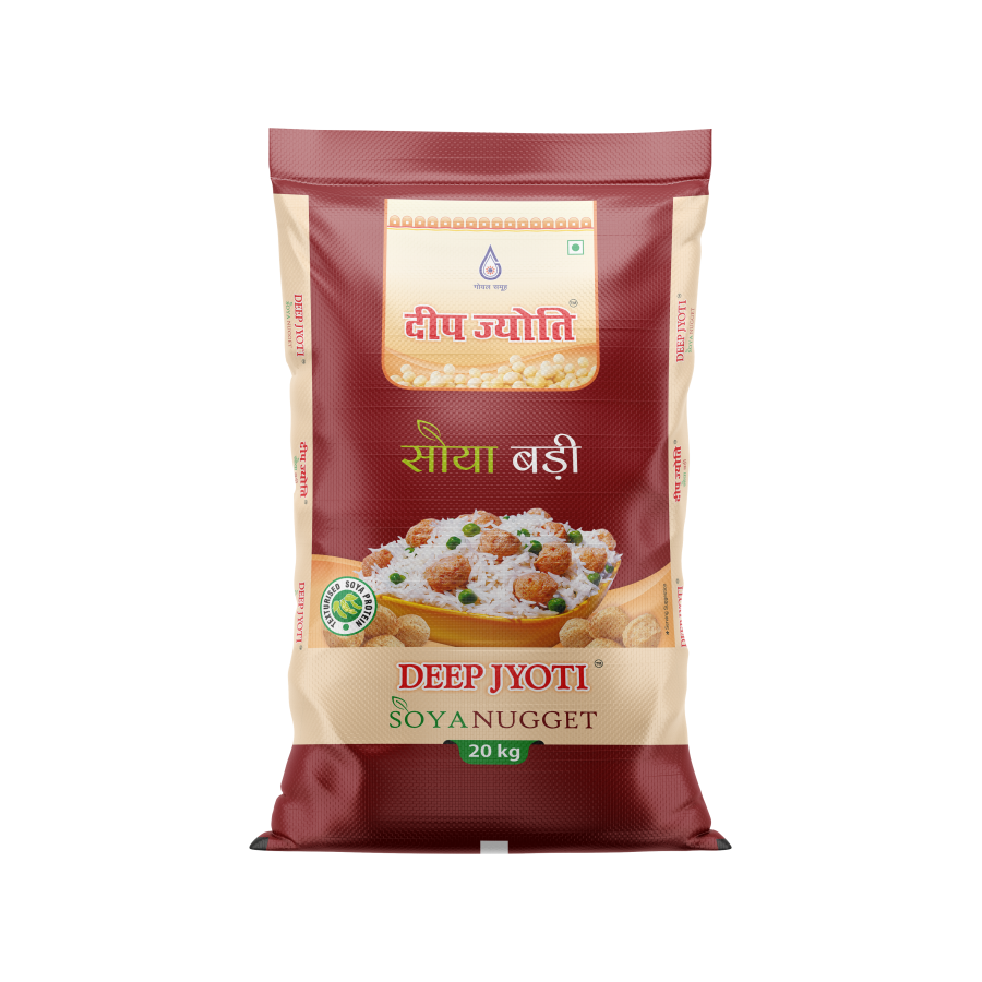 Deep Jyoti Soya Nugget 20 kg pp Bag