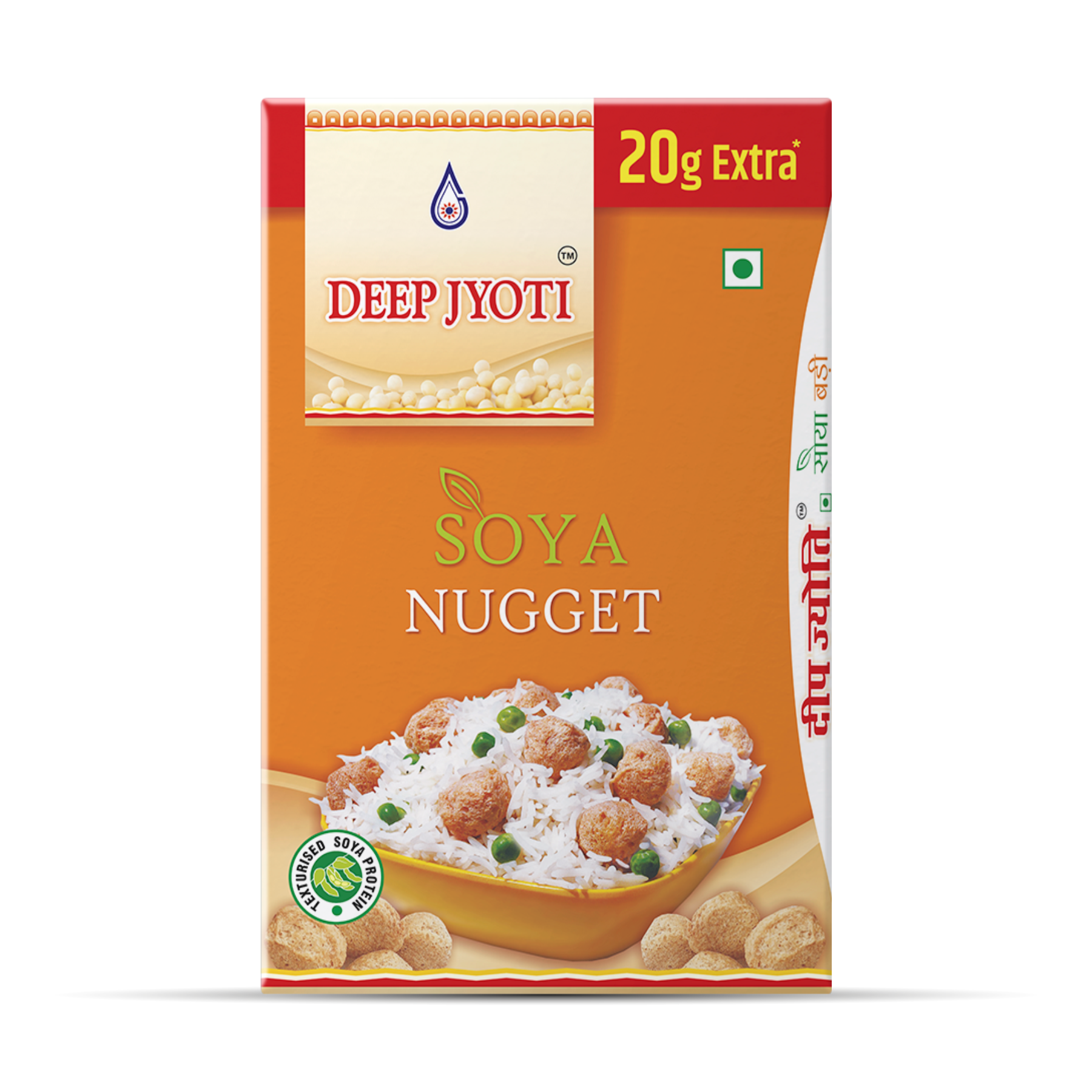Deep Jyoti Soya Nugget 220 gm Box