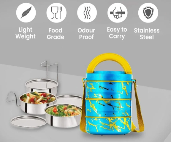  Lunch Box, Water Bottles, Water Jug, Thermos Flask and Casserole Pot