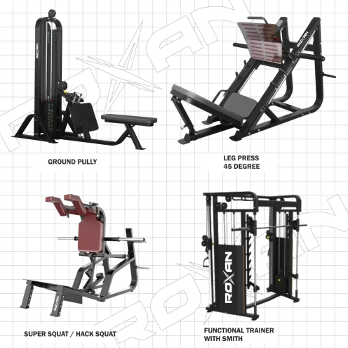 ROXAN Complete Commercial Gym Setup